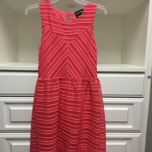 Girls coral dress